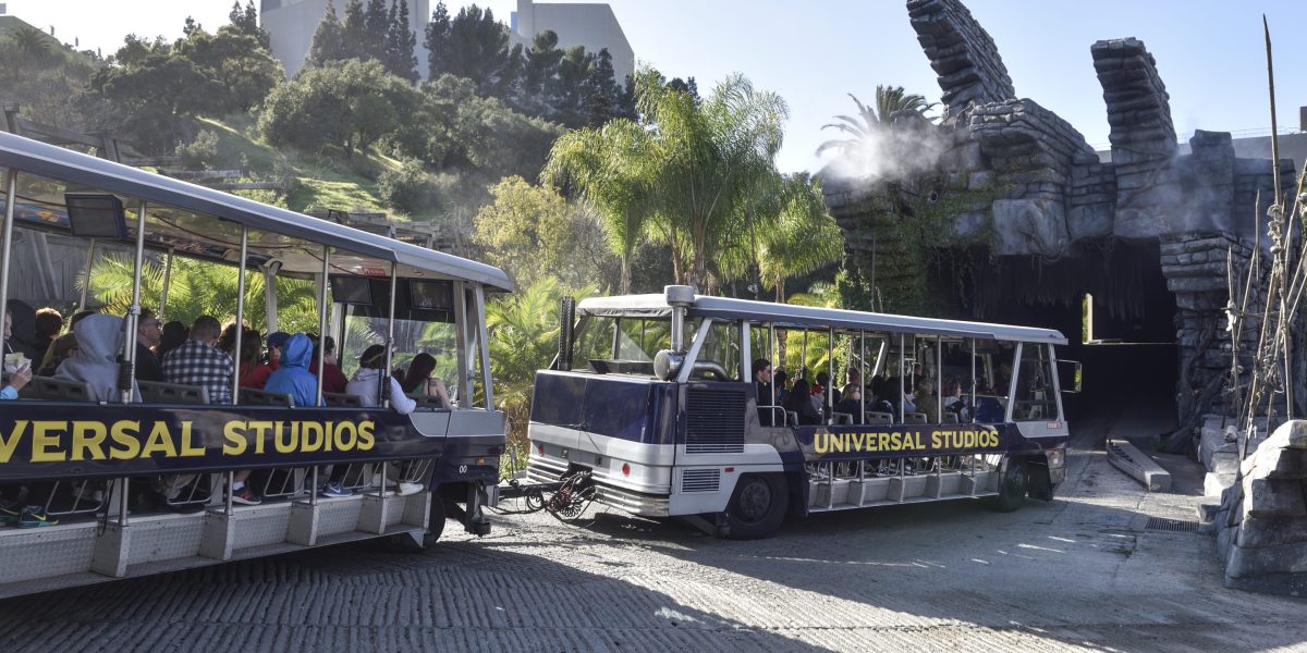 Fifteen people were injured in a tram accident at Universal Studios in Los Angeles