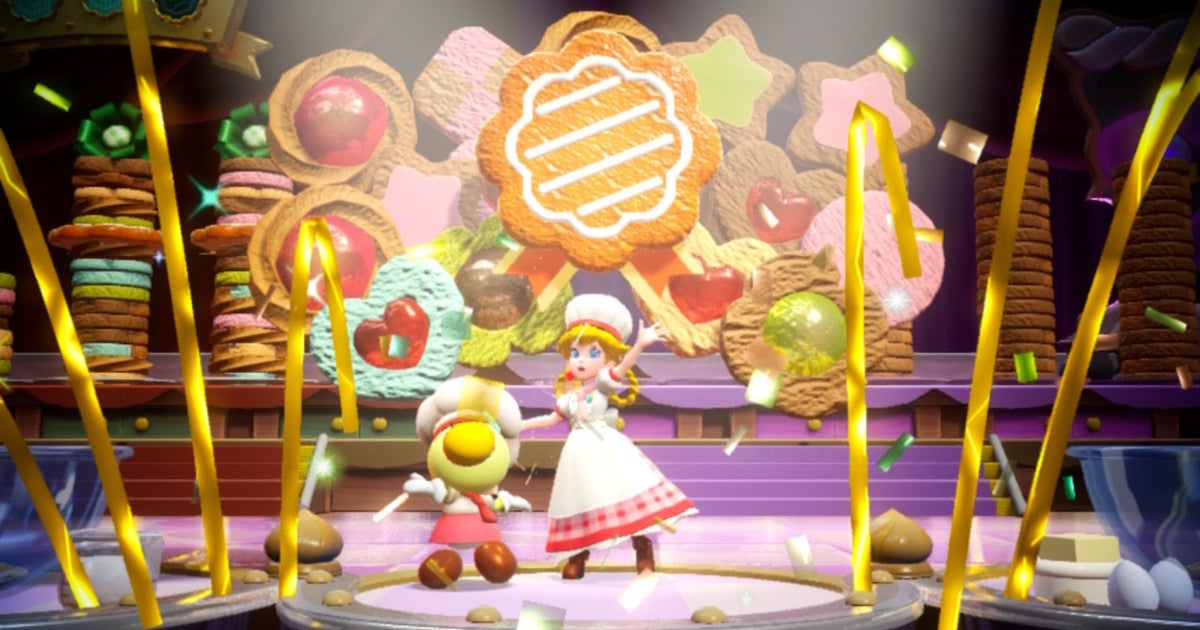 Princess Peach: Showtime The Dark Baker & the Bewitching Sweets Sparkle Gems