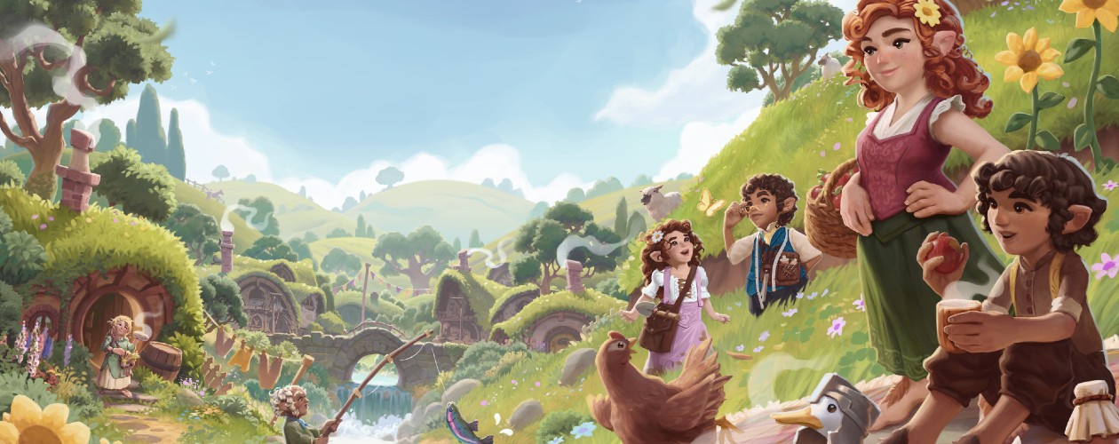 Tales of the Shire is a cosy life sim set in the Lord of the Rings universe