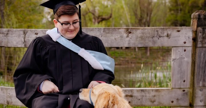 NB law graduate frustrated after being unable to take the stage at his own graduation