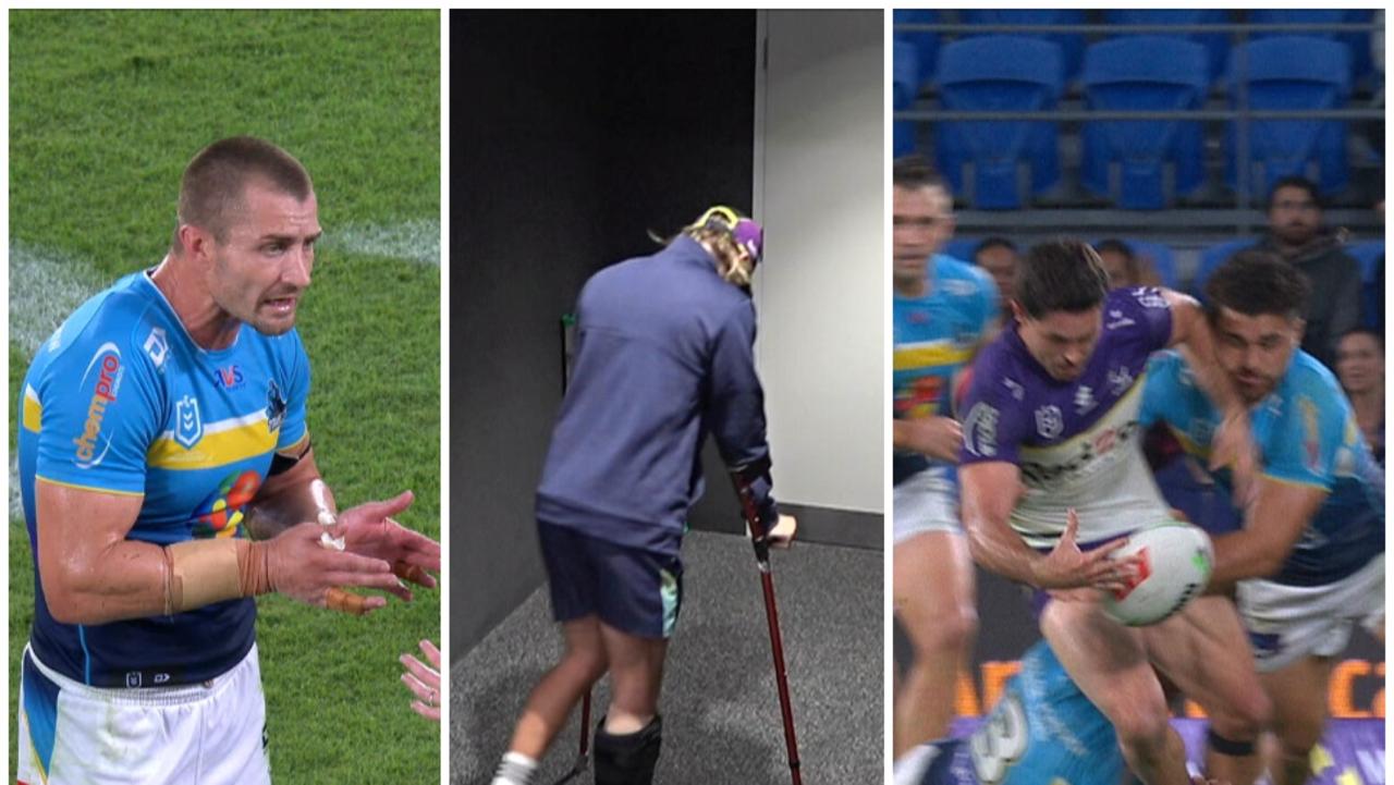 Ryan Papenhuyzen ankle injury update, Melbourne Storm defeat Gold Coast Titans, highlights, strip call, match report