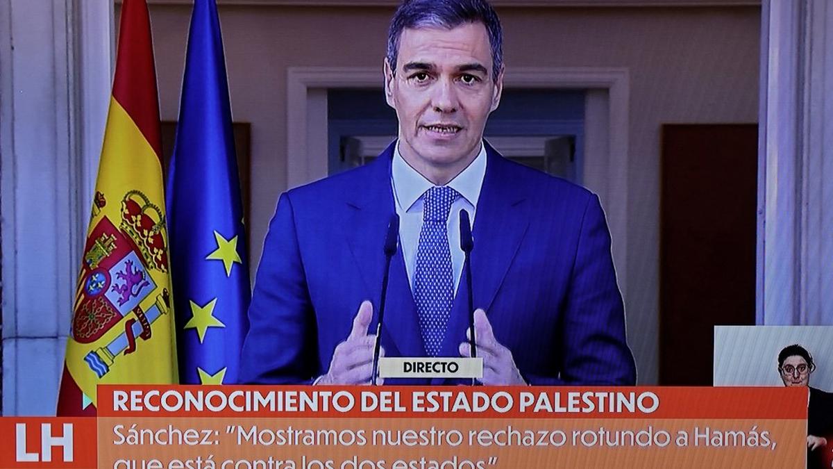 The Spanish Prime Minister recognizes the Palestinian state as the gap between the EU and Israel widens