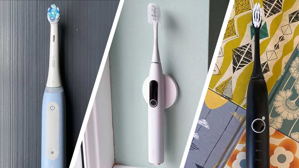 Electric toothbrushes from Oral-B, OClean and Moon