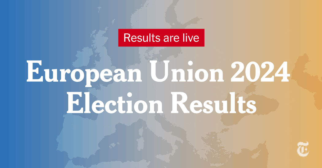 European Parliament elections: live updates