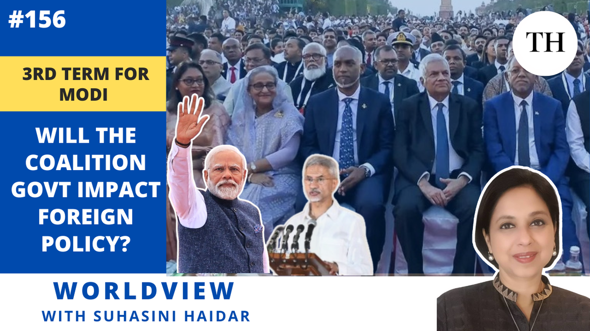 Third term for Modi -Will the coalition government have an impact on foreign policy?  Watch video