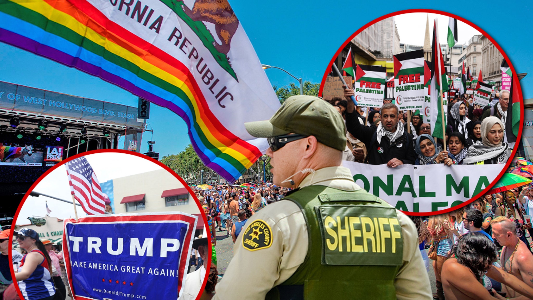 WeHo Pride has the police brace for Palestinian protesters and angry Trumpers