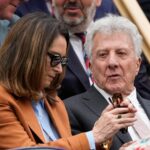 Actor Dustin Hoffman and Super Bowl winner Patrick Mahomes among celebrities at Wimbledon