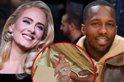 Adele is said to be engaged to boyfriend Rich Paul