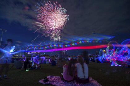 Americans celebrate the Fourth of July with parades, barbecues and lots of fireworks