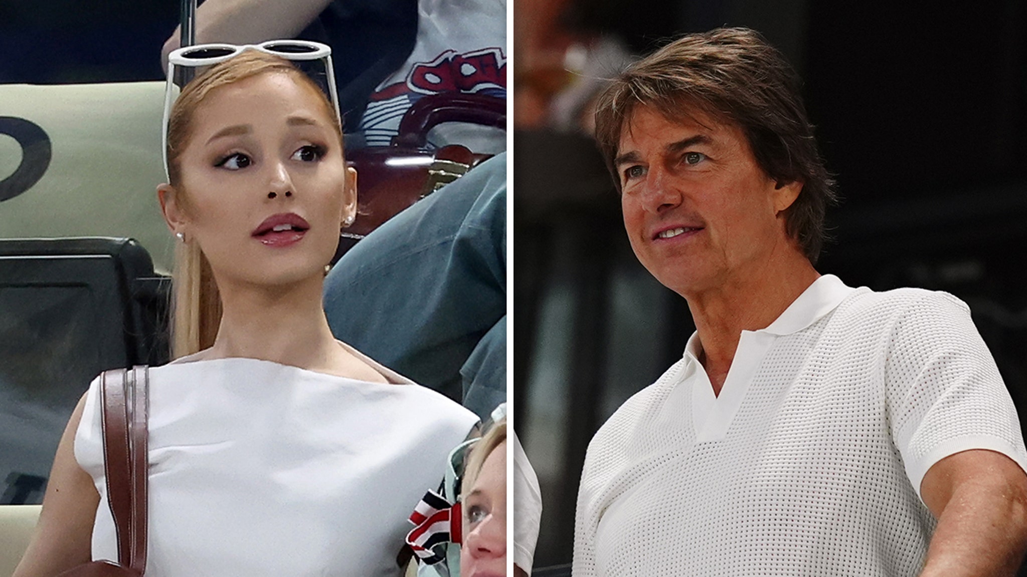 Ariana Grande, Tom Cruise and other celebrities compete in the Women's Gymnastics Olympics