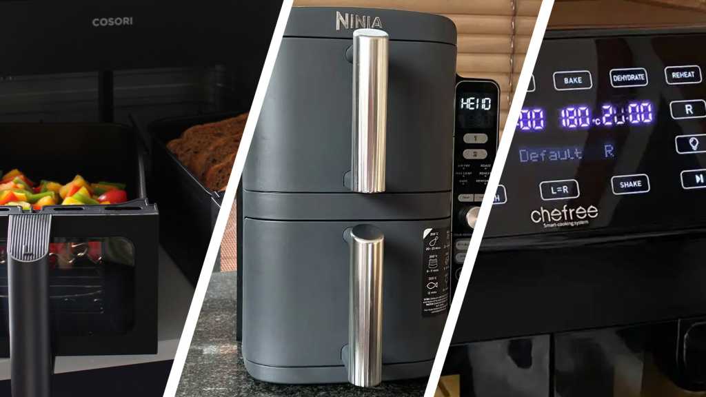 Air fryers from Cosori, Ninja and Chefree