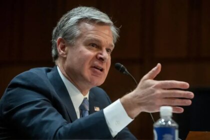 FBI Director Christopher Wray testifies that it is unclear whether Trump was shot