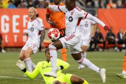 Forge defeats a collapsing Toronto FC in the opening game of the Canadian Championship semi-final