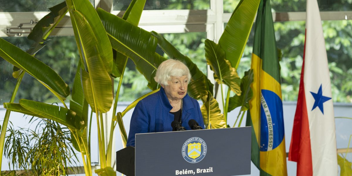 Janet Yellen says cutting carbon emissions is 'the greatest economic opportunity'