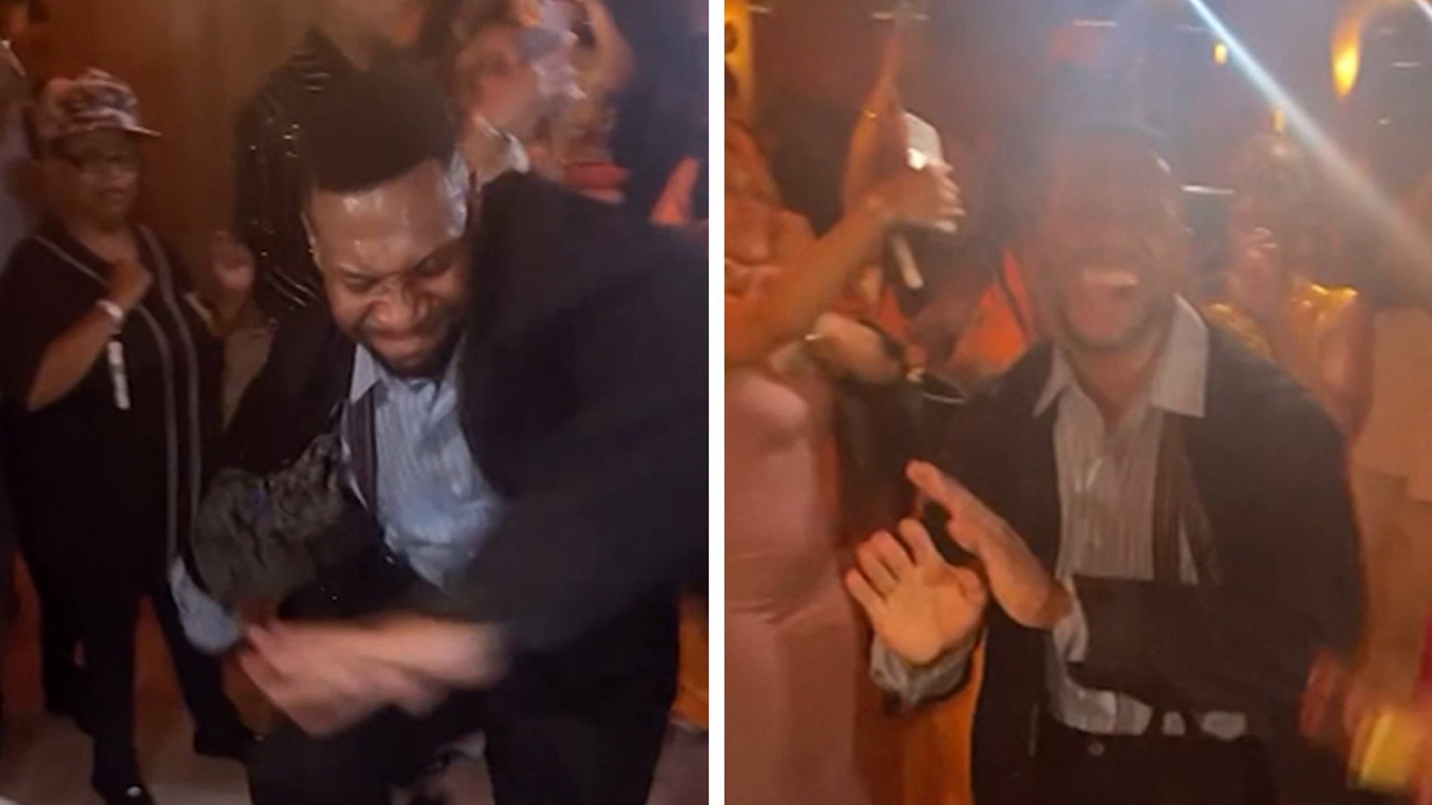 Jonathan Majors dances to 'Not Like Us' at the Meagan Good movie premiere