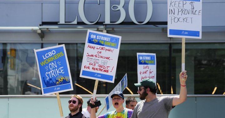 LCBO says strike could end Monday;  union to hold a ratification vote