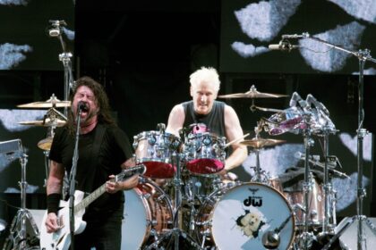 New drummer Josh Freese helps Dave Grohl rock