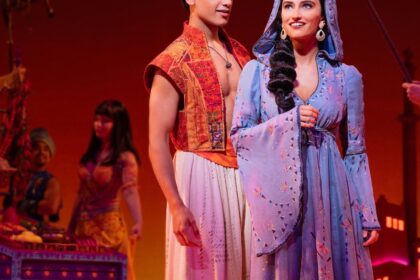 On Broadway, two stars of "Aladdin" follow their roles through high school