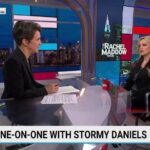 Stormy Daniels tells Rachel Maddow about intimidation and threats after testimony in Trump Hush Money trial