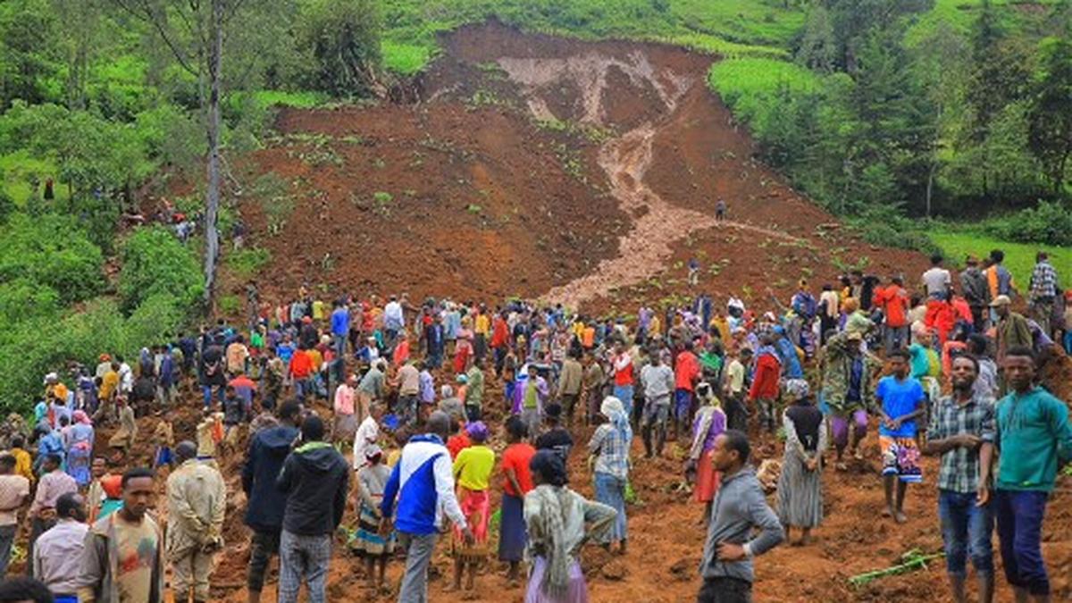 Struggling to send aid after landslide in Ethiopia kills more than 200 people