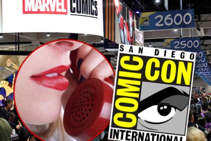 Telephone sex line markets for Comic-Con attendees, offering fantasy role-play