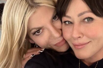 Tori Spelling shares emotional moment she learned of Shannen Doherty's death