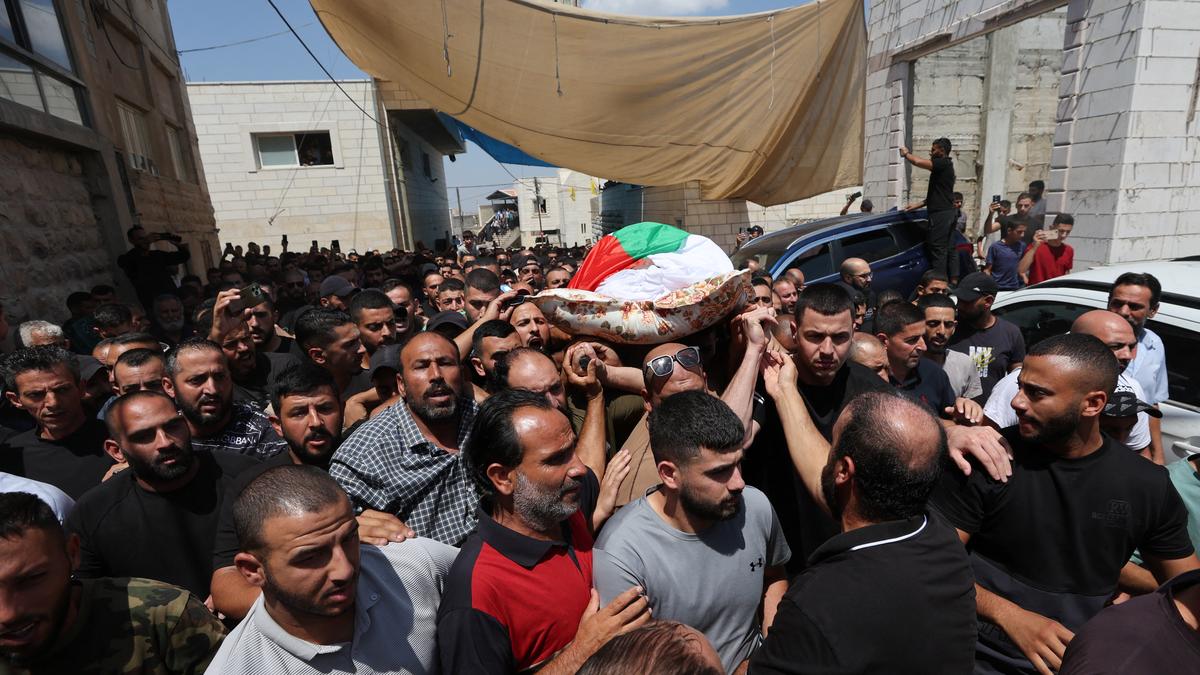 An Israeli airstrike kills three Palestinians in an attack on the West Bank