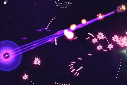 Arcade shooter Nova Drift is a Petri dish in which to spawn the daftest, deadliest spaceship