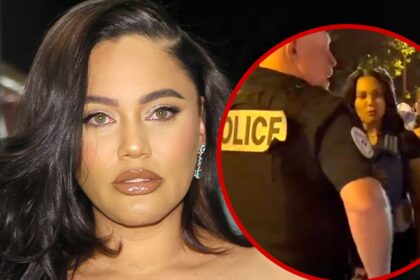 Ayesha Curry fights back tears during tense encounter with French police