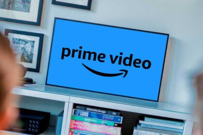 Logo de Amazon Prime Video en una TV