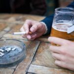 Britain is considering a ban on smoking outside bars