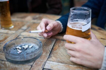 Britain is considering a ban on smoking outside bars