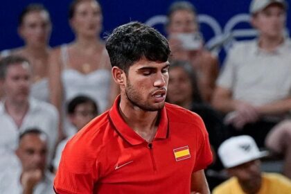 Carlos Alcaraz will have little rest before his QF match vs Tommy Paul at Paris Olympics (Image: GETTY)