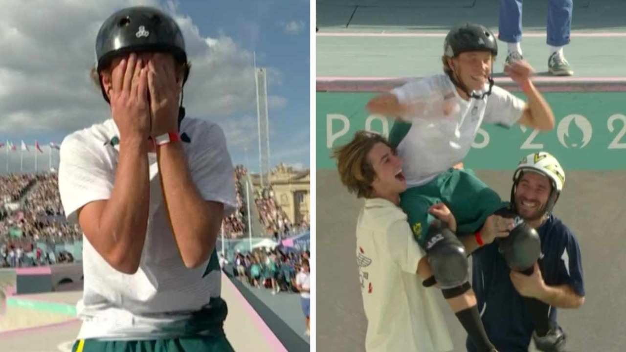 Day 12 Australian results, medals, live updates, schedule, Keegan Palmer wins gold in men’s skateboarding, Matt Wearn wins gold in sailing, Peter Bol 800m, Nina Kennedy pole vault