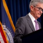 Fed Chairman Jerome Powell speaks from the Jackson Hole conference