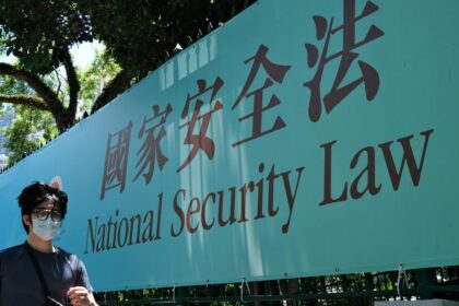 Hong Kong arrests two for sedition under national security law