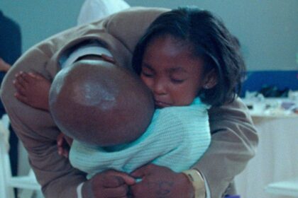 Incarcerated fathers and daughters reunite during a father-daughter dance in the Netflix documentary