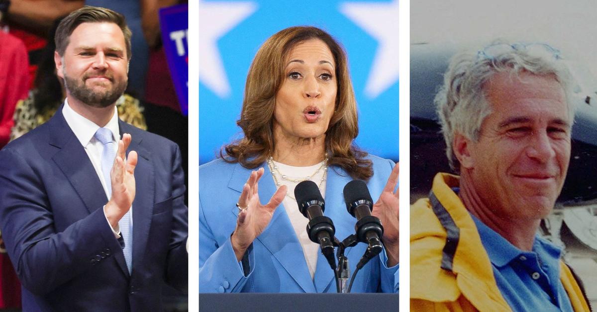 JD Vance strangely compares Kamala Harris to convict Jeffrey Epstein