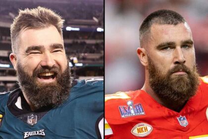 Jason Kelce remembers punching Travis Kelce during a heated fight