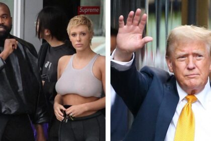 Kanye West and Bianca Censori Disemboweled for Attending Donald Trump Rally