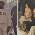 Kanye West brings Bianca Censori and her family to the 'Vultures 2' event