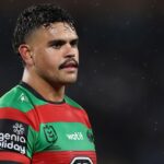 Latrell Mitchell suspension, infringement notice, leaked photo with white substance, South Sydney Rabbitohs, return from injury