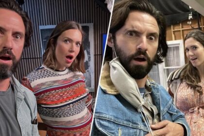 Mandy Moore and Milo Ventimiglia reunite on 'This Is Us' rewatch podcast