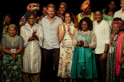 Prince Harry and Meghan meet Afro-Colombian leaders to conclude their first visit to Colombia