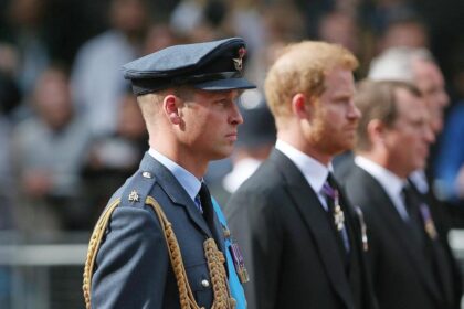 Prince William and Prince Harry avoid each other at uncle's funeral