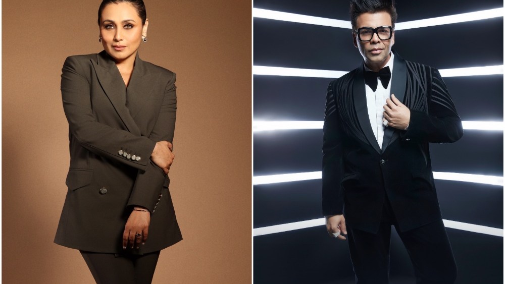 Rani Mukerji and Karan Johar address the Australian Parliament