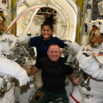 Starliner astronauts water plants and repair urine pumps on the ISS