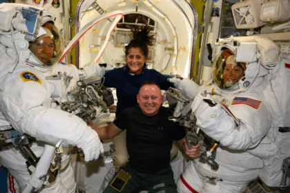 Starliner astronauts water plants and repair urine pumps on the ISS