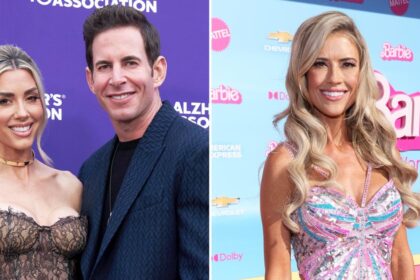 Tarek El Moussa's wife Heather, ex Christina Hall 'agree' in skit