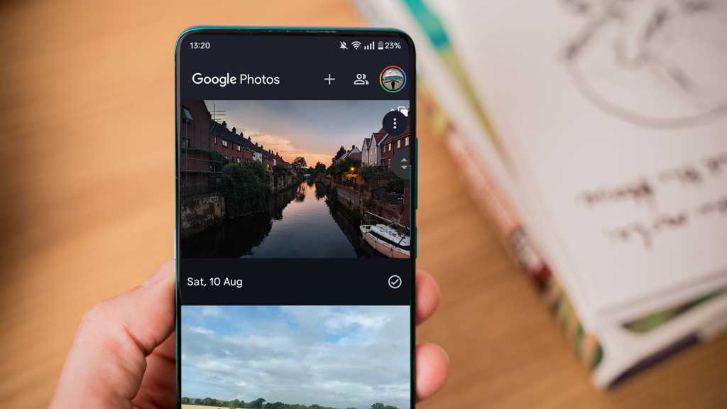 Google Photos app on an Android phone